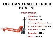 UDT HAND PALLET TRUCK HGA-15L -- Everything Else -- Metro Manila, Philippines