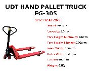 UDT HAND PALLET TRUCK EG-30S -- Everything Else -- Metro Manila, Philippines