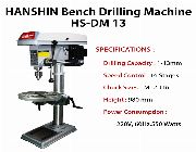 HANSHIN BENCH DRILLING MACHINE HS-DM 13 -- Everything Else -- Metro Manila, Philippines