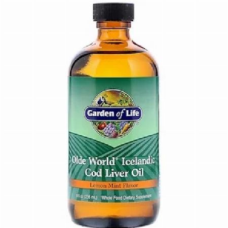 Garden of Life, Olde World Icelandic Cod Liver Oil, Lemon Mint Flavor, -- Nutrition & Food Supplement Metro Manila, Philippines