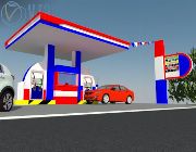 bulilit station gasoline station construction, -- Architecture & Engineering -- Paranaque, Philippines