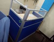 FABRIC WITH GLASS WORKSTATIONS MOBILE PEDESTAL CABINET - FLUSH HANDLE BEIGE -- Office Furniture -- Quezon City, Philippines