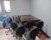 CONFERENCE TABLE 240WX120DX75.5Hcm / C605G CLERICAL CHAIR -- Office Furniture -- Quezon City, Philippines
