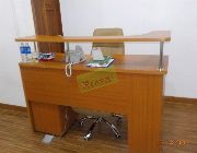 Reception Front Desk -- Office Furniture -- Quezon City, Philippines