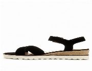 black wedges, wedge sandal, black sandal, London Rag -- Shoes & Footwear -- Danao, Philippines