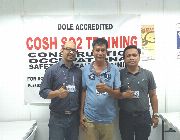 dole accredited cosh training, pcab accredited cosh training, dole cosh training, pcab cosh training, cosh for amo, construction safety training, so2 training caloocan, cosh caloocan, cosh training caloocan -- Seminars & Workshops -- Caloocan, Philippines
