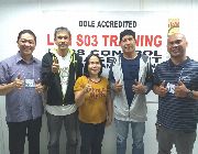 dole accredited lcm training, dole accredited so3 training, dole accredited safety officer 3 training, loss control management training, dole accredited training caloocan -- Seminars & Workshops -- Caloocan, Philippines