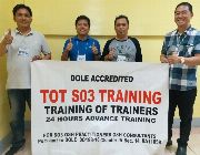 face to face training, face to face training in quezon city, face to face tot, dole accredited, training of trainers dole accredited tot, dole face to face training -- Seminars & Workshops -- Quezon City, Philippines
