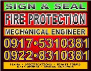 SIGN AND SEAL - ENGINEER - SANITARY PLUMBING CIVIL MECHANICAL PME ELECTRICAL PEE ELECTRONICS PECE FIRE PROTECTION ENVIRONMENTAL - CONSULTANT - BUILDING, RENOVATION, DENR, LLDA, DISCHARGE, BUSINESS AND OTHER PERMITS -- Architecture & Engineering -- Metro Manila, Philippines