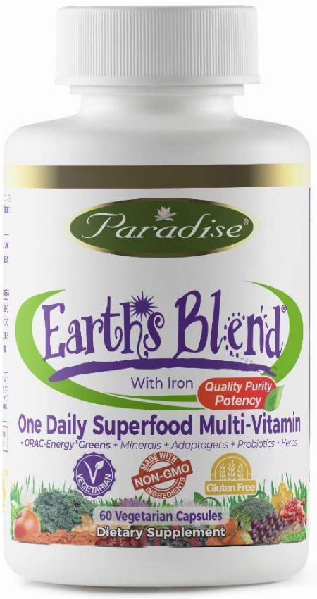Paradise Herbs, ORAC-Energy, Earths Blend, One Daily Superfood Multivitamin, With Iron, -- Nutrition & Food Supplement Metro Manila, Philippines