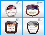 Crystal Plaques, Personalized Award Printing Medals, Company Recognition Award -- Retail Services -- Caloocan, Philippines