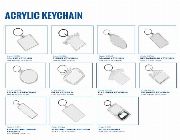 Personalized Keychain Key Ring Acrylic Customized Laser Cut Leather, Manila -- Retail Services -- Metro Manila, Philippines