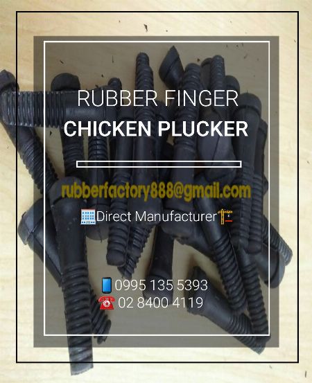 RUBBER, FINGER CHICKEN PLUCKER, CUSTOMIZE -- Architecture & Engineering Imus, Philippines