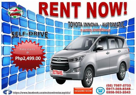#Selfdrivewithdiscountedprice #Selfdrivewithlesseramount #Selfdrivewithcheapestrate -- Vehicle Rentals Metro Manila, Philippines