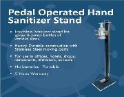 PEDAL OPERATED HAND SANITIZER STAND -- Office Equipment -- Pampanga, Philippines