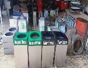 Stainless Trash bin Open top / Untouchable -- Apartment & Condominium -- Valenzuela, Philippines