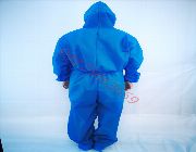 NON WOVEN DISPOSABLE COVERALL PROTECTIVE SUIT HOSPITAL PPE SUIT DISPOSABLE NON WOVEN MATERIAL COVER ALL SUIT -- Clothing -- Metro Manila, Philippines