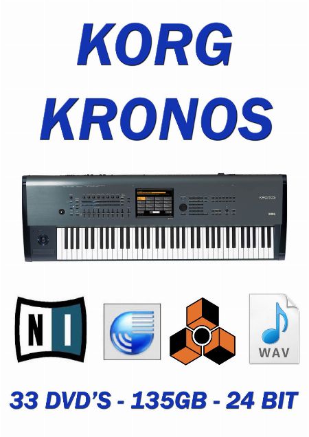 Korg Kronos 24 bit Samples for Kontakt Reason Logic Apple Refills -- All Musical Instruments -- Olongapo, Philippines