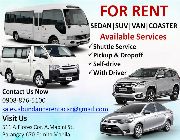 CAR RENTALS -- Vehicle Rentals -- Manila, Philippines