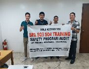 spa training pampanga, pampanga spa training, dole accredited safety officer training pampanga, safety program audit training, so3 training, safety officer 3 training -- Seminars & Workshops -- Pampanga, Philippines