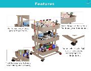 Utility Rolling cart storage organizer -- Furniture & Fixture -- Bacoor, Philippines