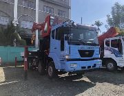 boom truck, crane, cargo crane, man lift, truck, 19 tons, daewoo, -- Trucks & Buses -- Metro Manila, Philippines