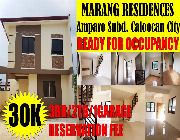 3BR Single Attached Marang Residences Amparo Caloocan City -- House & Lot -- Metro Manila, Philippines