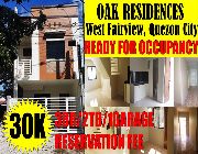3BR Townhouse Oak Residences West Fairview Quezon City -- House & Lot -- Metro Manila, Philippines