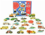 Animals, Traffic, Fruits and Vegetable Matching Puzzle Kids Toys -- Baby Toys -- Manila, Philippines