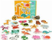 Animals, Traffic, Fruits and Vegetable Matching Puzzle Kids Toys -- Baby Toys -- Manila, Philippines