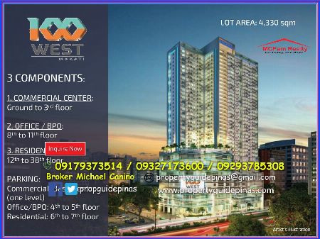 100 West Makati Condominium For Sale by Filinvest -- Condo & Townhome -- Makati, Philippines