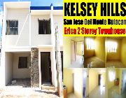 48sqm. 2BR Townhouse Erica Kelsey Hills San Jose Del Monte Bulacan -- House & Lot -- Bulacan City, Philippines