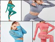 Women Fitness/ Exercise/Yoga/Sportswear Set (Long sleeves) -- Clothing -- Manila, Philippines