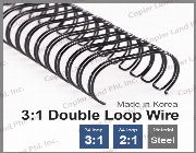 double loop wire/book binding material/plastic coil ring binding/office supplies -- Distributors -- Metro Manila, Philippines