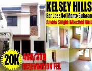 4BR Single Attached 96sqm. Amara Kelsey Hills San Jose Del Monte Bulacan -- House & Lot -- Bulacan City, Philippines