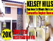 3BR Duplex 79sqm. Samantha Kelsey Hills San Jose Del Monte Bulacan -- House & Lot -- Bulacan City, Philippines