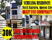 3BR Townhouse Schilling Residences North Fairview Quezon City -- House & Lot -- Quezon City, Philippines
