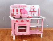 Pink Kitchenette Set (Wooden) Kids Toy Gift -- Toys -- Manila, Philippines