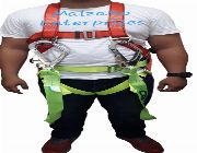 Full Protection Full Body Harness Double Lanyard with Shock absorber And Back Support -- Engineering -- Manila, Philippines