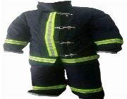 fireman suit Pants and Jacket ,Fire Helmet, Fireman Boots, Fireman Gloves -- Distributors -- Manila, Philippines