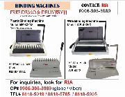 Calculator, Binding machine, Laminator, Check writer, Bill counter, cutter, door lock -- Office Equipment -- Metro Manila, Philippines