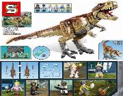 Sheng Yuan Jurassic Park World Tyrannosaurus Rex Dinosaur Lizard Monster Figure Block Brick Toy -- Toys -- Metro Manila, Philippines