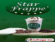 star frappe, star frappe food cart franchise, starfrappe, foss coffee, milk tea, frappe business -- Franchising -- Metro Manila, Philippines