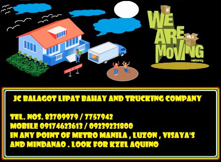 trucking services for (LIPAT BAHAY) -- Rental Services -- Bacoor, Philippines