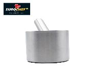lim online marketing, bar kitchen depot, euro chef, stainless mortar and pestle, mortar and pestle, mortar and pestle cover, mortar, pestle, grinder, crusher, spice -- Home Tools & Accessories -- Metro Manila, Philippines