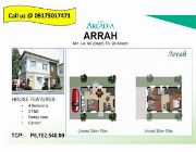 PORAC PAMPANGA, ARRAH MODEL, HOUSE AND LOT FOR SALE!, EXCLUSIVE SUBDIVISION, VERY ACCESSIBLE LOCATION, 100% NON FLOODED AREAS -- House & Lot -- Pampanga, Philippines