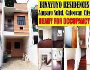 Binayuyo Residences 89sqm. 3BR Townhouse Amparo Caloocan City -- House & Lot -- Caloocan, Philippines