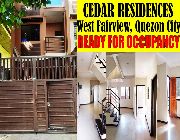 Cedar Residences 123sqm. 3BR Townhouse West Fairview Quezon City -- House & Lot -- Quezon City, Philippines