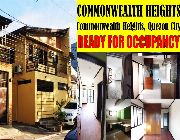 Commonwealth Heights 120sqm. 3BR Single Attached Quezon City -- House & Lot -- Quezon City, Philippines