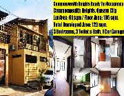 Commonwealth Heights 120sqm. 3BR Single Attached Quezon City -- House & Lot -- Quezon City, Philippines